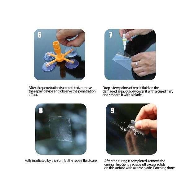 Jiageng JG0102 Car Windshield Repair Kit
