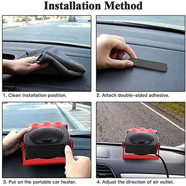 12V 200W Hot And Cold Fan For Vehicles