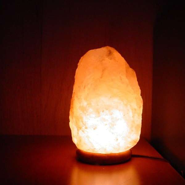 JG20375554 220V Crystal Himalayan Salt Lamp With Dimmer Control Switch