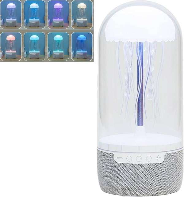 Max 113 RGB 6W Rechargeable Jellyfish Speaker 1500mAh