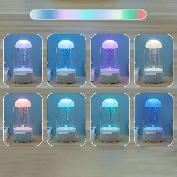 Max 113 RGB 6W Rechargeable Jellyfish Speaker 1500mAh