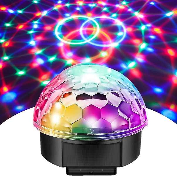 Aerbes AB-Z1097 RGB Magic Ball Light With USB And Remote Control