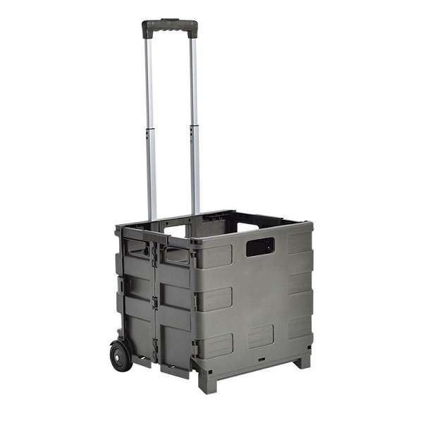 JG20375603 45L Folding Trolley Box With Two Wheels