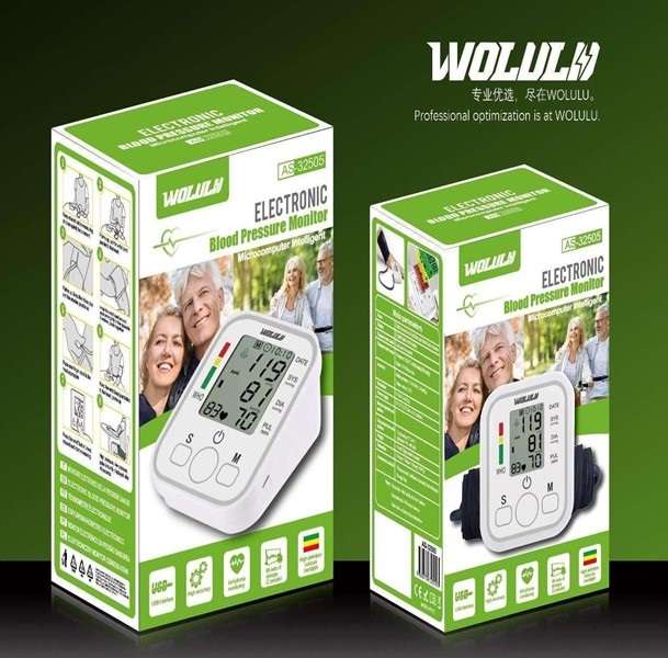 Wolulu AS-32505 Electronic Blood Pressure Monitor