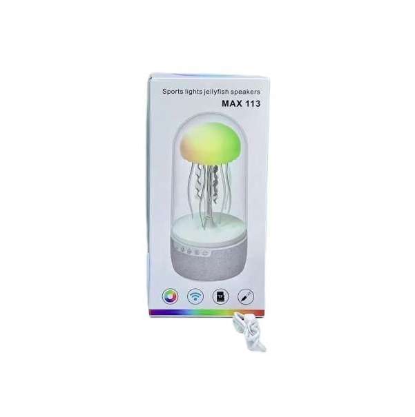 Max 113 RGB 6W Rechargeable Jellyfish Speaker 1500mAh