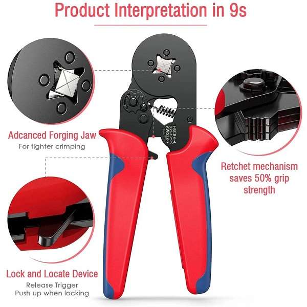 JG20375611 HSC8 Wire Stripper Crimping Tool