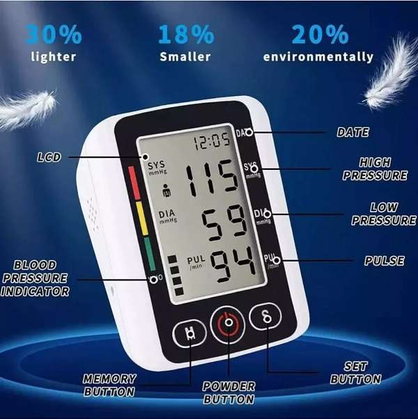 Wolulu AS-32503 Large Screen Blood Pressure  Monitor