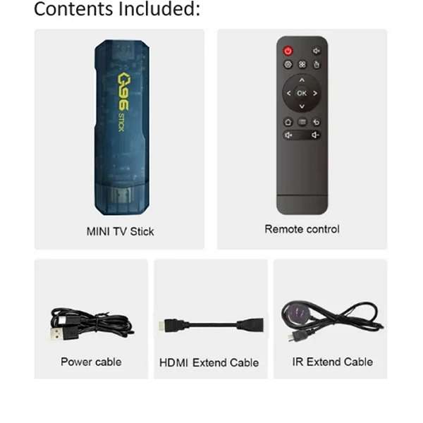 Q96 Android 13.0 TV 5K Ultra HD Stick 8G Ram +125GB Rom