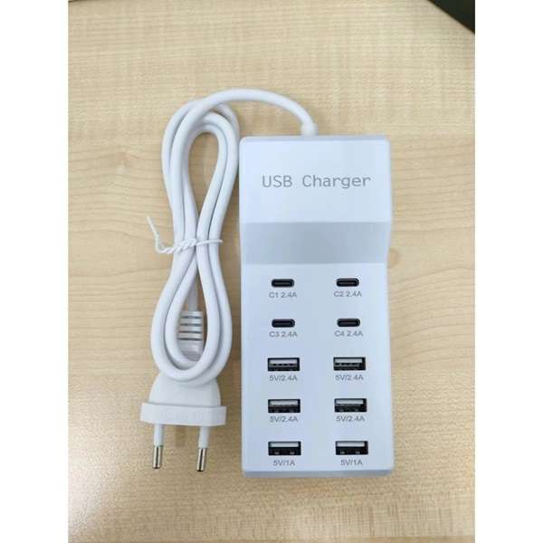 CH-650 Treqa 6USB Port + 4PD USB Hub