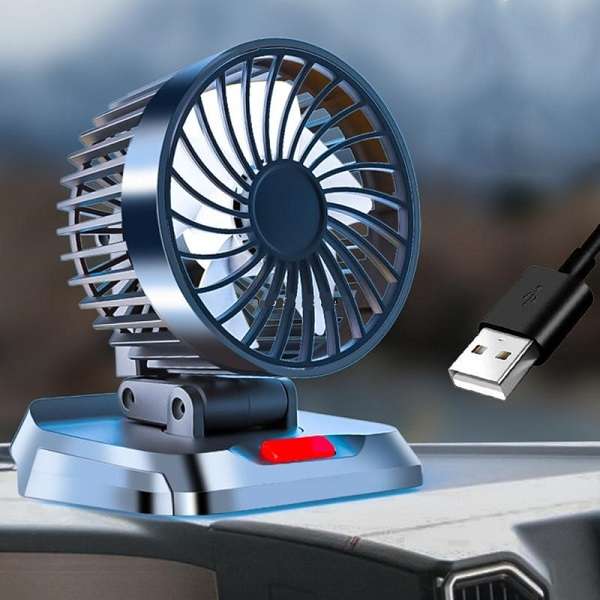 Baihuo MY-7088 Single Head 10w Adjustable 3 Speed USB Powered Fan 20282