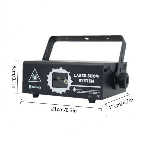 Pemin Plus PM-129 RGB Bluetooth Animated Laser Light PM-5014