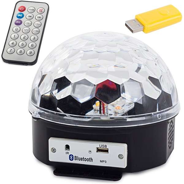 Pemin Plus PM-082 MP3 Bluetooth LED Magic Ball Speaker Light PM-5001
