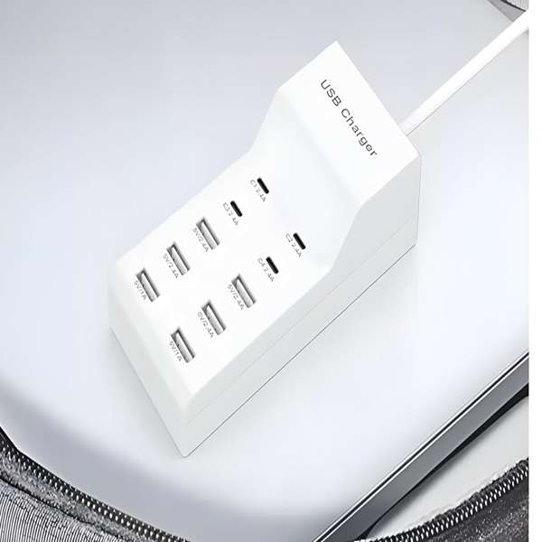 CH-650 Treqa 6USB Port + 4PD USB Hub