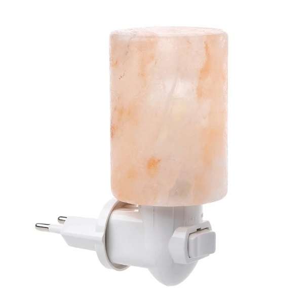 JG20375560 Himalayan Cylindrical Shaped Crystal Wall EU Plug Salt Lamp