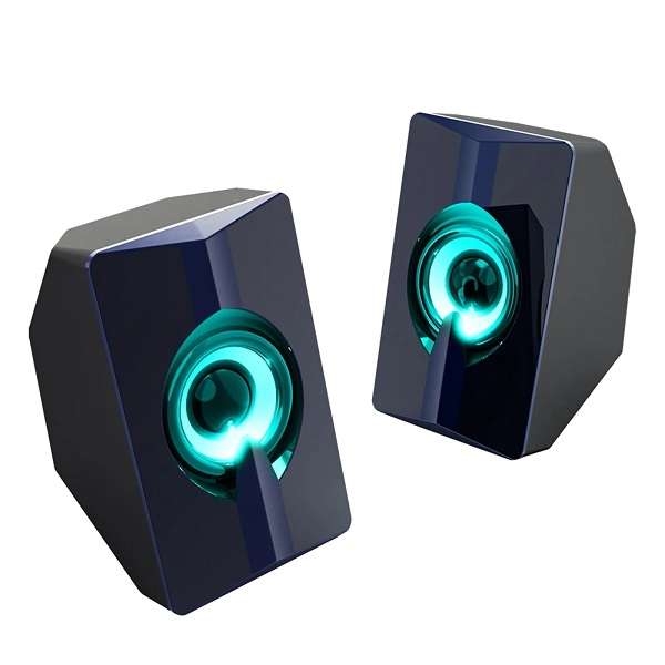 Aerbes AB-D377 Luminous USB Computer Speaker