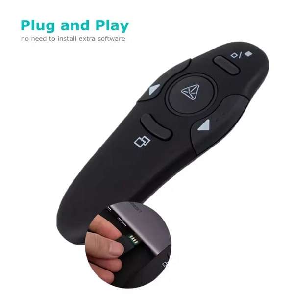 Tangka TK-F016 2.4ghz Wireless Laser  Presentation Pointer With Page Up Page Down Buttons