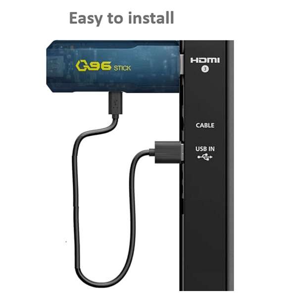 Q96 Android 13.0 TV 5K Ultra HD Stick 8G Ram +125GB Rom
