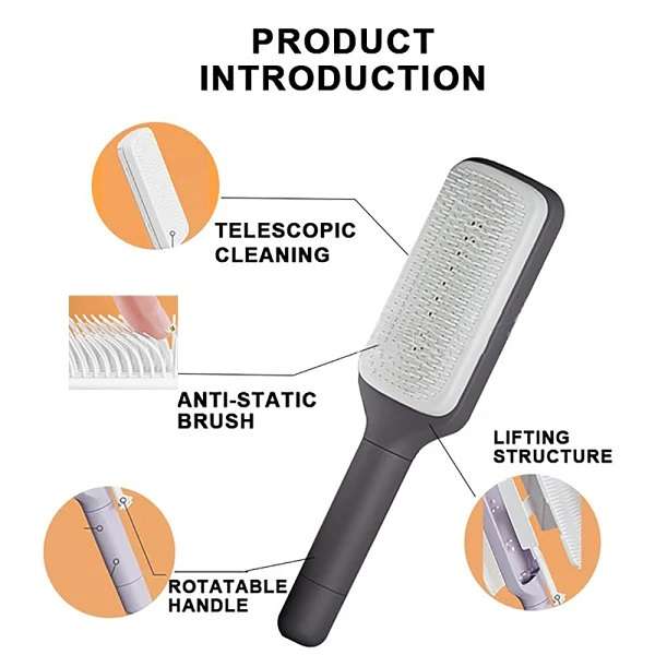 Wolulu AS-33061 Long Hair Brush