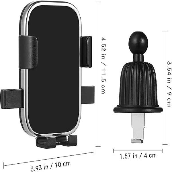 Treqa BC-T22 4 to 7" Air Vent Car Phone Holder