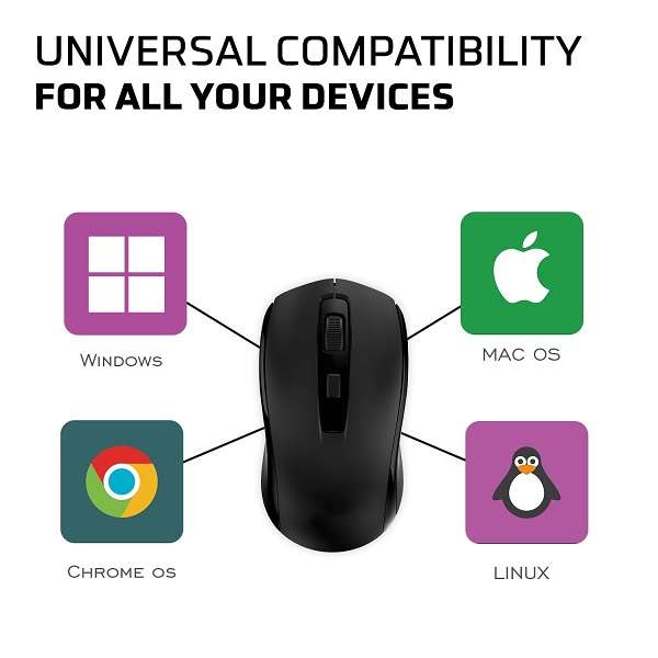 Aerbes AB-DN18 Wireless 2.4ghz Mouse 1600dpi