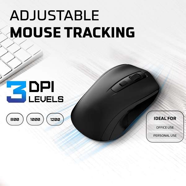 Aerbes AB-DN18 Wireless 2.4ghz Mouse 1600dpi