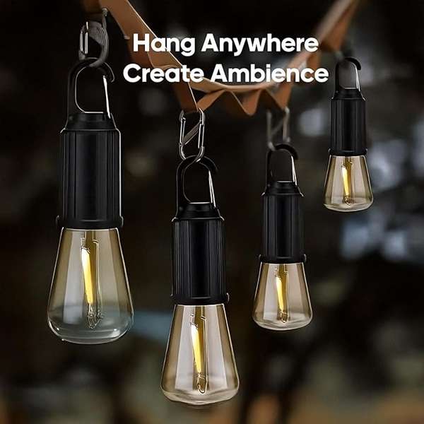 Wolulu AS-32772 3 Gear Hanging Hook Camping Light