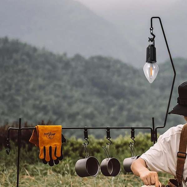 Wolulu AS-32773 Three Gear Hanging Hook Camping Light