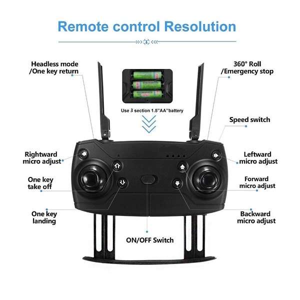 Baihuo MY-7222 4K Ultra HD Drone