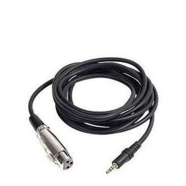 Super Electronics SE-L218 3.5mm Stereo Jack Male To XLR Female Cable Foil+Braided Shielded For Mi...
