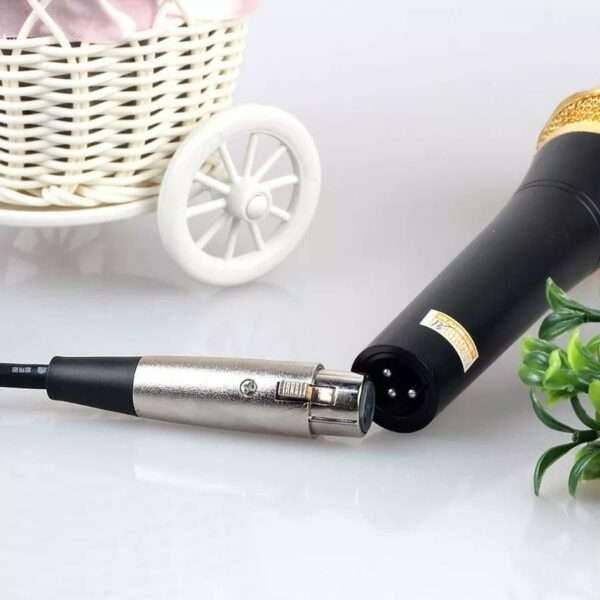 Super Electronics SE-L218 3.5mm Stereo Jack Male To XLR Female Cable Foil+Braided Shielded For Mi...