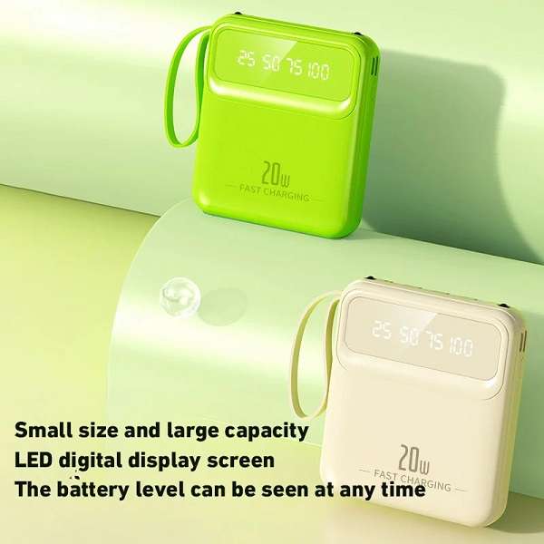 JG2037 16800MAH Mini Super Fast Charging Powerbank