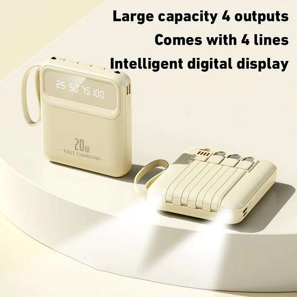 JG2037 16800MAH Mini Super Fast Charging Powerbank