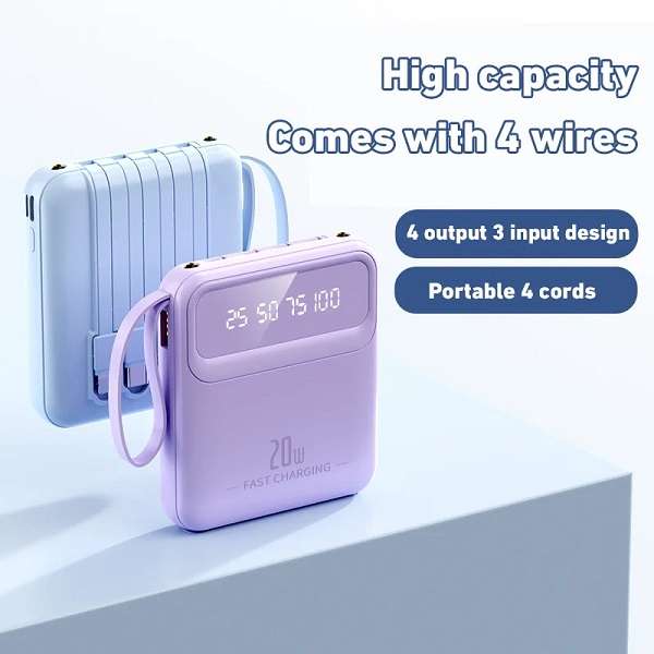 JG2037 16800MAH Mini Super Fast Charging Powerbank