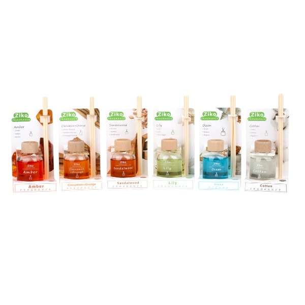 Ziko ZK-2001-4 Fragrance 50ml Reed Diffuser