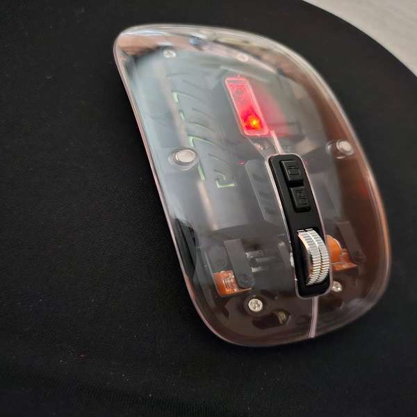 Baihuo MY-7496 Transparent  Wireless Mouse