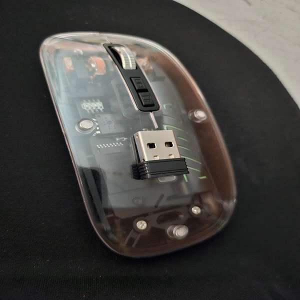 Baihuo MY-7496 Transparent  Wireless Mouse