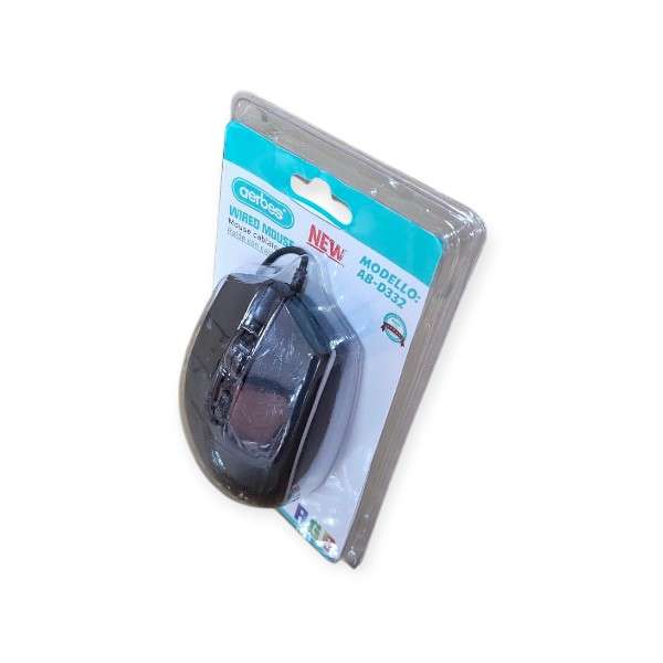 Aerbes AB-D332 RGB LED Wired USB Mouse