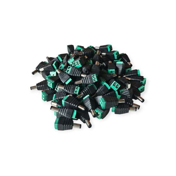 JG20375647 DC Male Power  Adapter Terminal Connector 100 Pieces