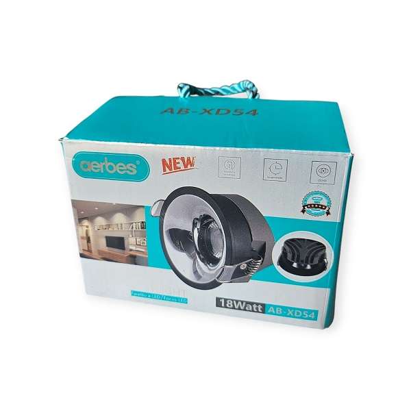 Aerbes AB-XD54 18W LED Spotlight With Wide Angle Positive White Light