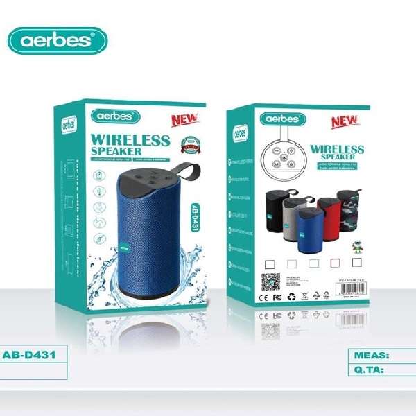 Aerbes AB-D431 Wireless Bluetooth Speaker