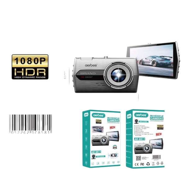 Aerbes AB-Q611 In-Vehicle Camera High-Definition Car Security &amp; Dash Recording