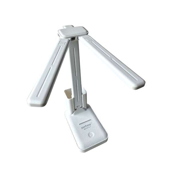 Aerbes AB-TD116 Rechargeable Desk Lamp With 3 Lighting Modes, Phone Holder, Pencil Holder