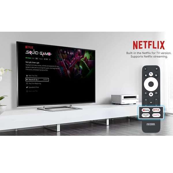 Mecool KM2 Plus Android TV Box 4K HDR 2GB+16GB