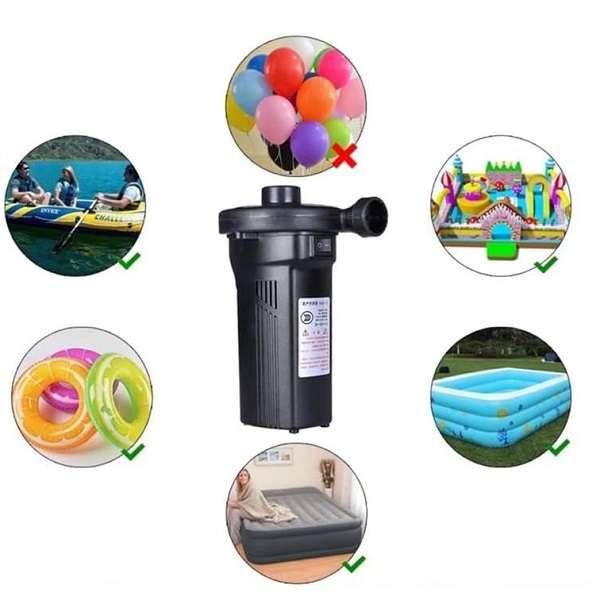 Wolulu AS-50966 Dual Purpose 4500Mah Inflatable Rechargeable Pump