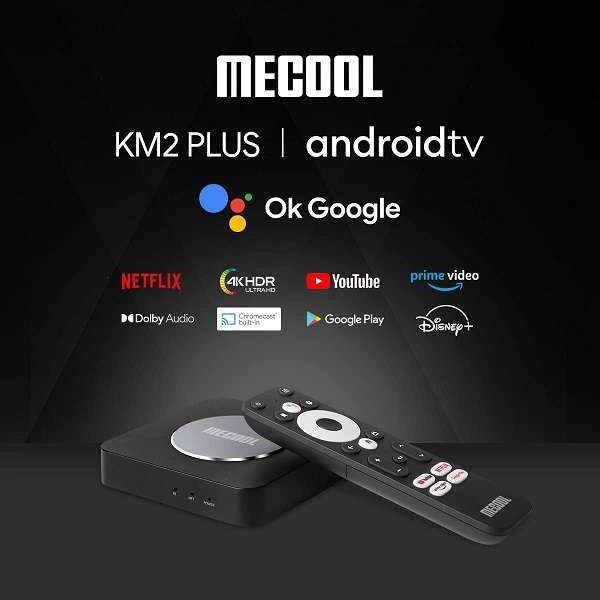 Mecool KM2 Plus Android TV Box 4K HDR 2GB+16GB