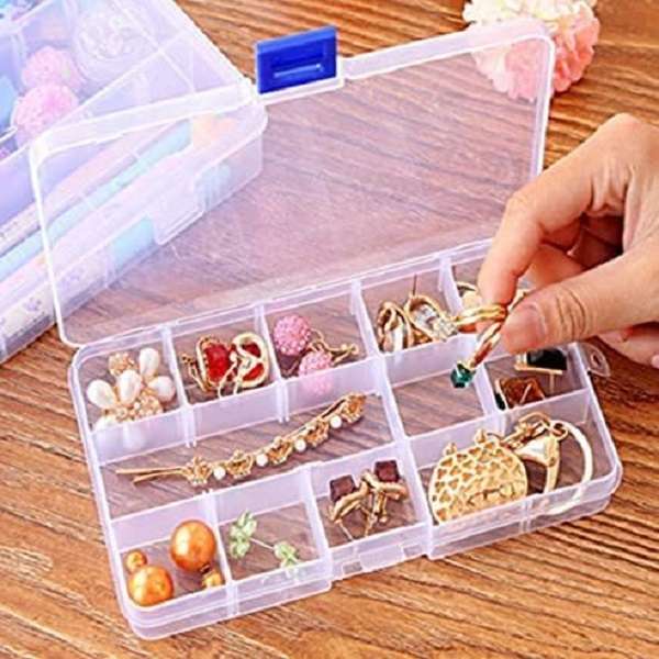 JG20375668 Compartment Storage Box With Adjustable Divider