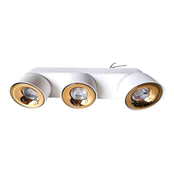 Aerbes AB-XD43 54W 3 Panel Spotlight With Wide Angle Positive White Light