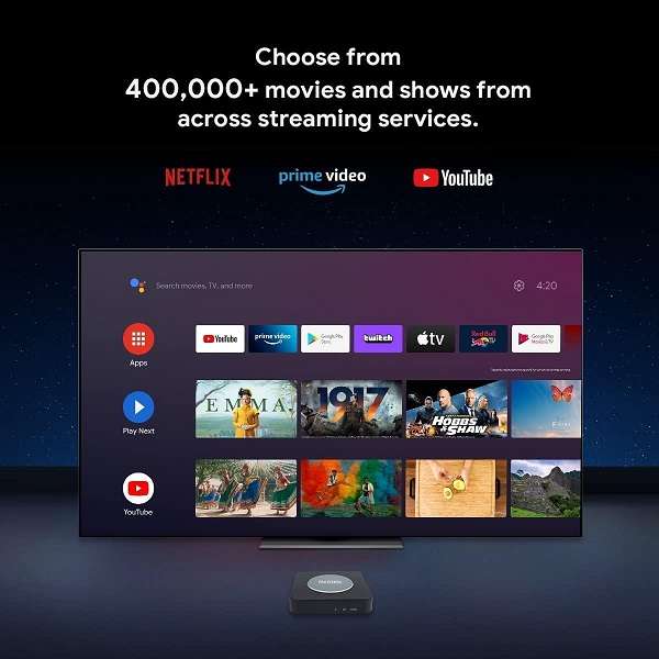 Mecool KM2 Plus Android TV Box 4K HDR 2GB+16GB