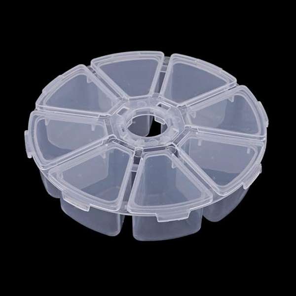 JG20375662 8 Grid Petal Shape Storage Box