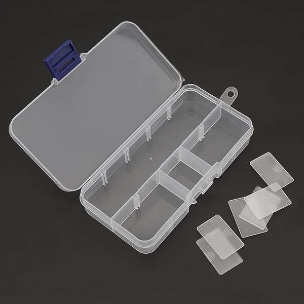 JG20375667 Compartment Storage Box With Adjustable Divider